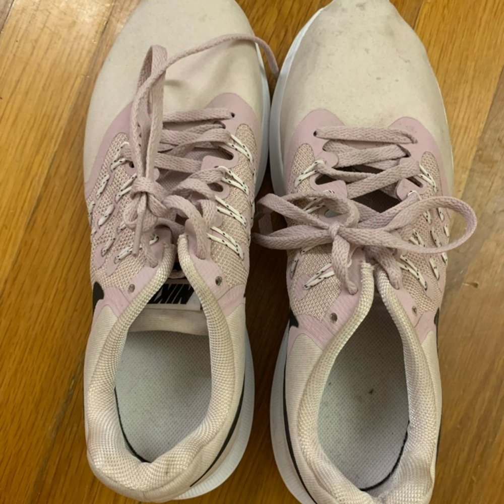 Pink Nike sneakers